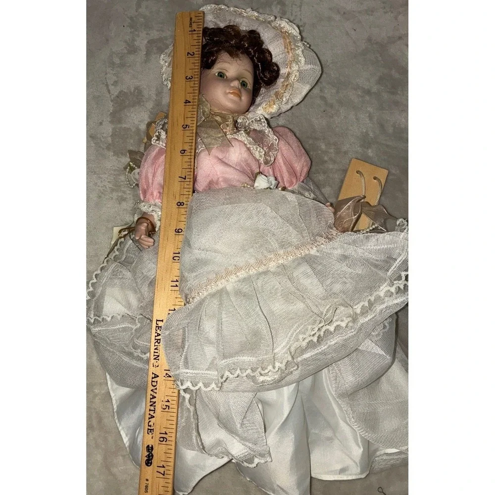 Show Stoppers Porcelain Doll On A Swing Gentle Breeze Collection Vintage